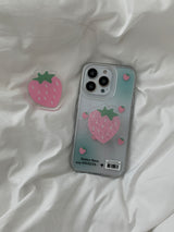 [MADE] ピンクベリーパールアクリルトック_ベーシックスマートトック