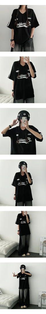 エアートゥラインVネック半袖Tシャツ