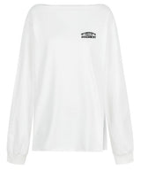 ワンショルダーオーバーフィットスリットTシャツ