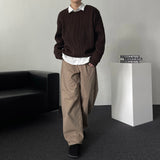 OA モードショルダーラウンドニットウェア (4 colors)