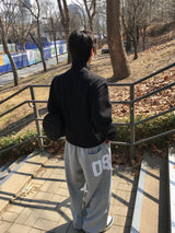 ディブタートルネッククロップワッフルスウェットシャツ 3C