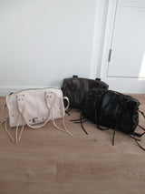 leather punky strap bag