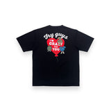 "LOVE FRY GUYS" BALLON PRINTED S/S T-SHIRT