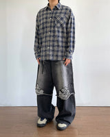 Alt Layered Denim Pants