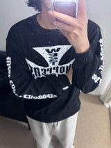 ASCLO ウエストワッフルTシャツ (2color)