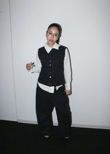 Button vest [Grey]