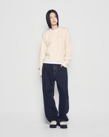 25FW WOMAN Aシンボルニット アイボリー