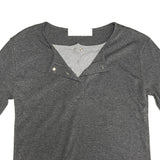 Layered button T