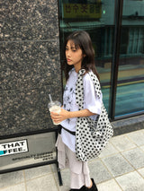 コサージュドットショルダーバッグ (2color)