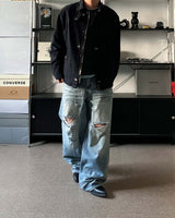 SV アイスダメージデニムパンツ