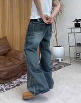 Lark Vintage Washed Flare Denim