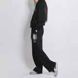 CHRYSTHEMUM TRAINING PANTS (BLACK)