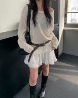 Off loose knit