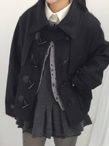 a flared winter dress