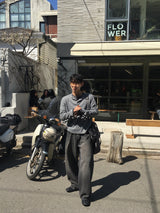 Pio Jan Striped Denim Pants 2C