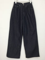 Stitched wide engine denim (2color)