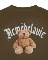 25FW WOMAN GOLD CHAIN BEAR DOLL SHORT SLEEVE T-SHIRT