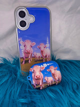 Furry Friends airpods case_Cow
