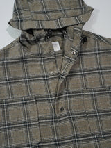 (UNISEX) Brany Flannel Hood Shirt