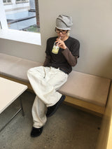 エロ ロールアップ ラフ ビーニー 5C