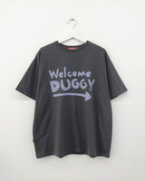 【即日発送】YWD WELCOME T-SHIRTS_CHARCOAL (1color)