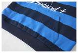 Nora Polo Stripe Hoodie T-shirt