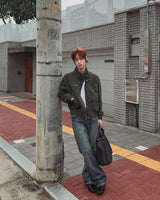 Greburn Washed Bootcut Denim