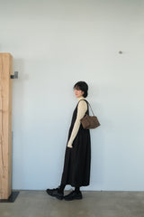 compact duffle bag (brown)