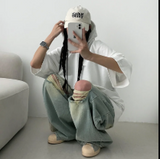 レンズオーバーフーディド半袖Tシャツ (3 colors)