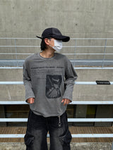 Daina Pigment Long Sleeve T-Shirt 3C