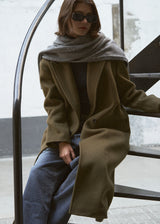 WOOL DOUBLE OVERCOAT