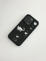 love cat case (black)