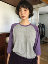 コージー ラグラン スリーブレス Tシャツ (7color)