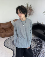 Ruen Summer Striped Long Sleeve Tee