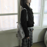 Frill Trim Cropped Jacket