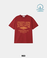 Sunset Printed Short Sleeve T