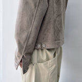 Double Pocket Metal Button  Jacket