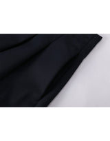 Lua Balloon Fit Pintuck Short Pants Navy