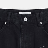 アーバートレタリングワイドデニムパンツ