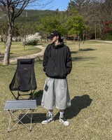 Easy Side Snap Bermuda Sweat Pants