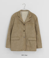 Rammo Suede Wool Single Jacket