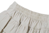 Ariel flare skirt (beige)