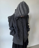 Big Button Half Coat