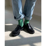 ROUND PLATFORM LOAFER (BLACK)