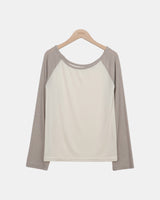 Nerd Contrast Raglan Long-Sleeve T-Shirt