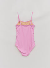 '& SPEAK LOVE WAITS' ANIMATION SWIMSUIT PINK