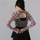 clover see through tops