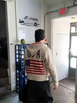 No.1568 USA fh KNIT ZIP-UP (3color)