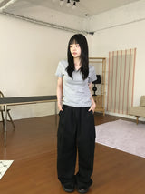 soru basic half T-shirt (3color)