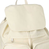 FLAP STRING BACKPACK / BUTTER
